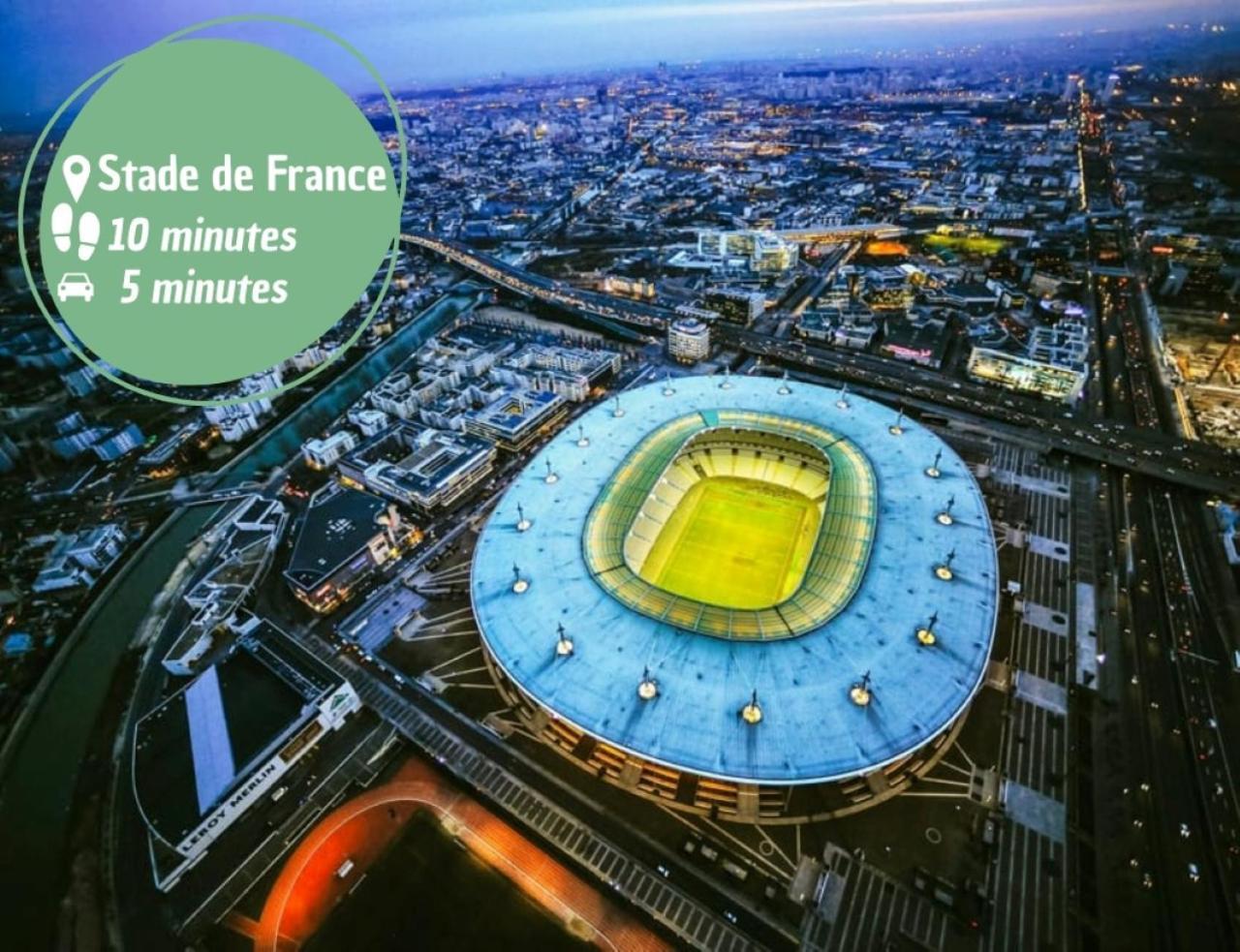 Appartement Cosy Au Stade De France Proche Paris 圣但尼 外观 照片